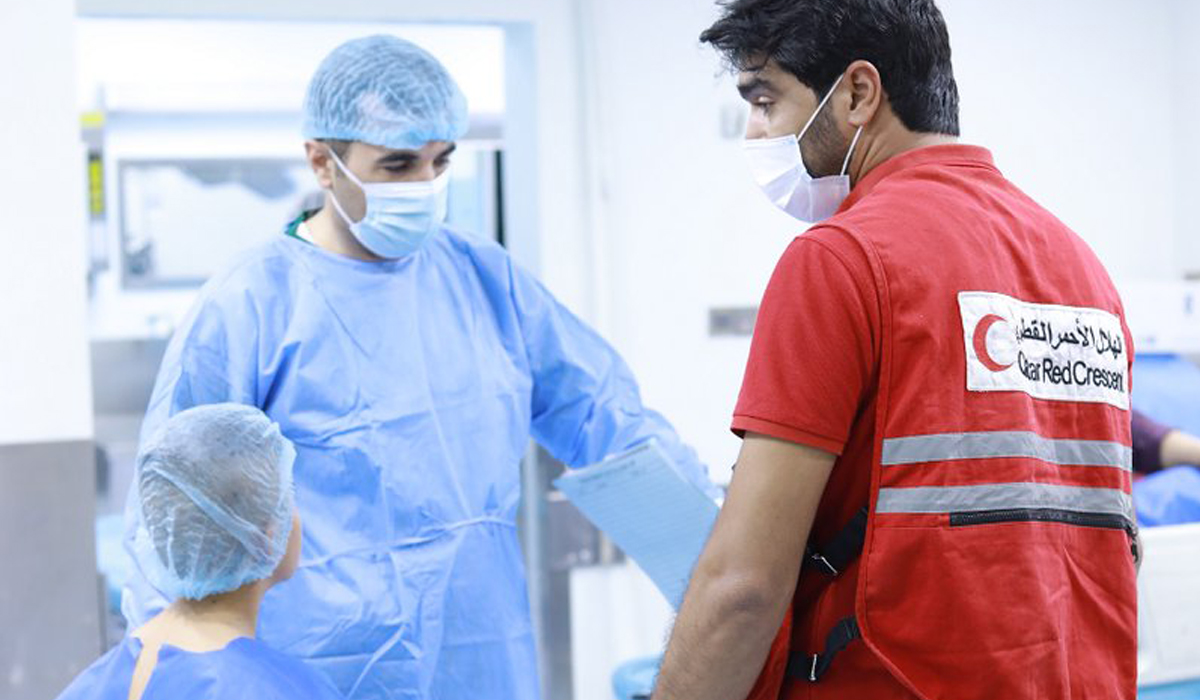 Qatar Red Crescent Society in Iraq